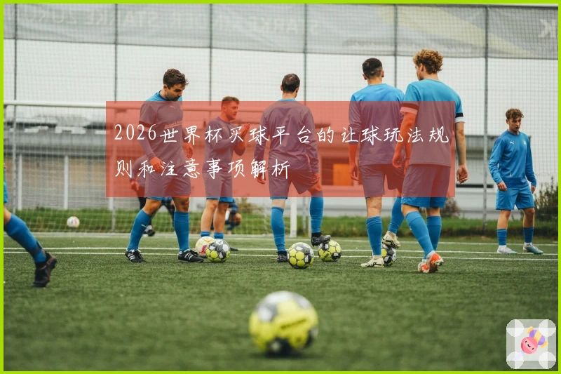 2026世界杯买球平台的让球玩法规则和注意事项解析