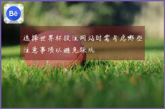 选择世界杯投注网站时需考虑哪些注意事项以避免踩坑