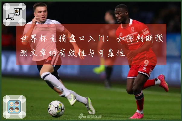 世界杯竞猜盘口入门：如何判断预测文章的有效性与可靠性