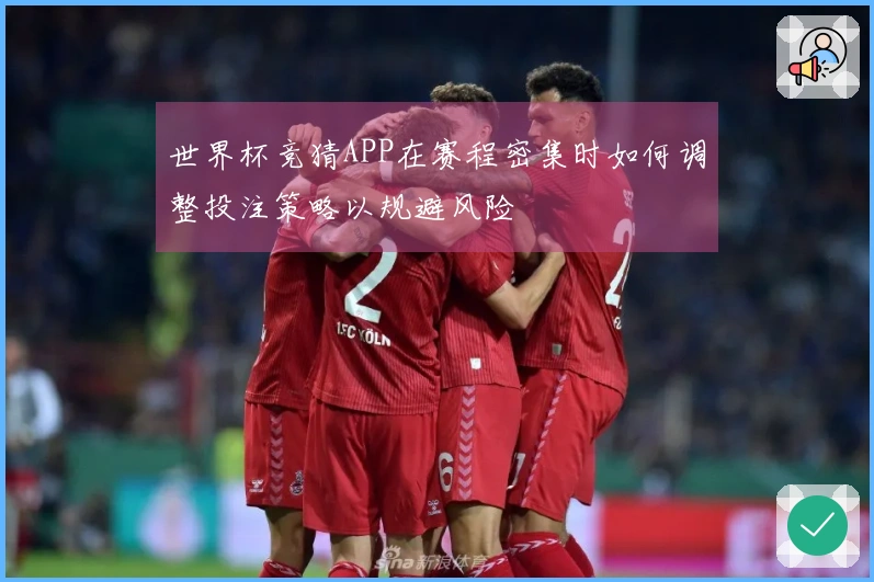 世界杯竞猜APP在赛程密集时如何调整投注策略以规避风险