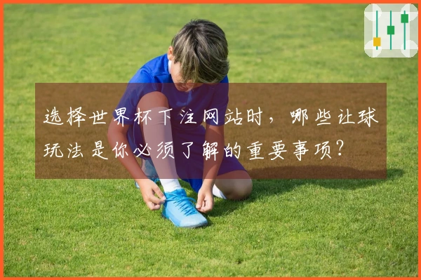 选择世界杯下注网站时，哪些让球玩法是你必须了解的重要事项？
